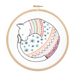 cat embroidery kit3